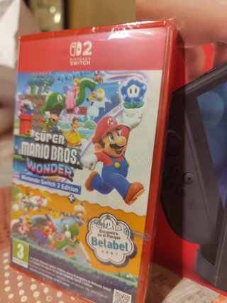 Nintendo Switch + SMB Wonder NUEVA PRECINTADA