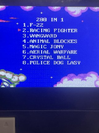 Consola de videojuegos ba con pilas288 juegos