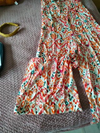 Mono floral Apricot talla XS