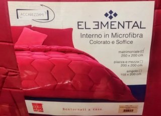 Piumone matrimoniale microfibra 250x200 cm