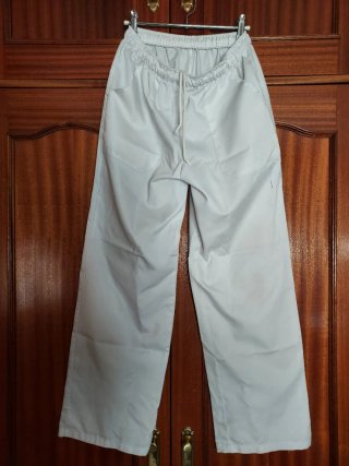 Pantalón de trabajo hombre blanco