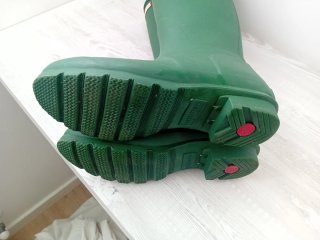 Botas de agua Hunter verdes