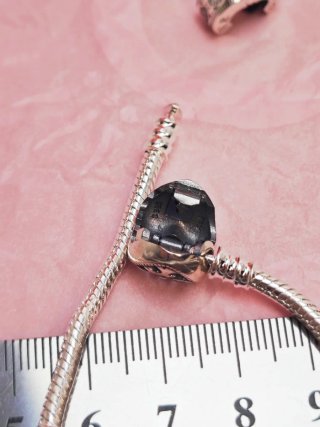 Pulsera Pandora 17 cm + Charm Cierre Seguridad