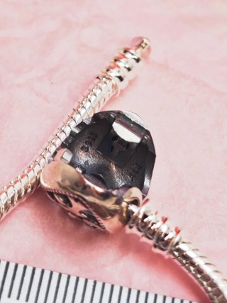 Pulsera Pandora 17 cm + Charm Cierre Seguridad