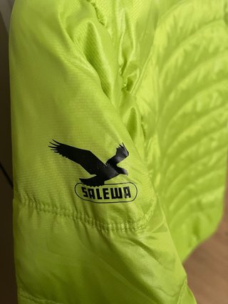 Chaqueta Salewa verde