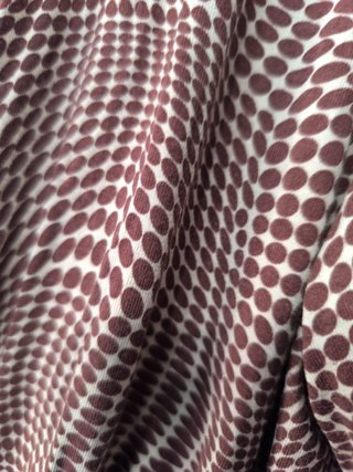 Vestido de punto estampado