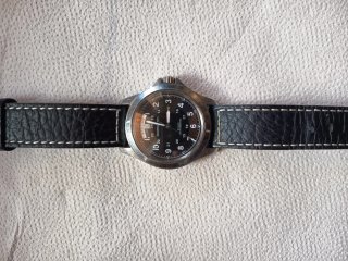 Reloj Hamilton Automático Correa Negra