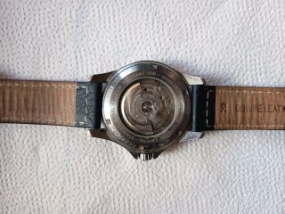 Reloj Hamilton Automático Correa Negra