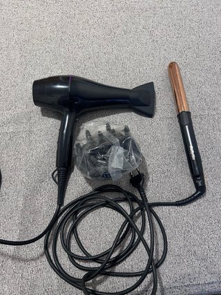 Secador y Plancha de pelo juntos