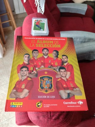 Álbum Selección Española Fútbol Completo