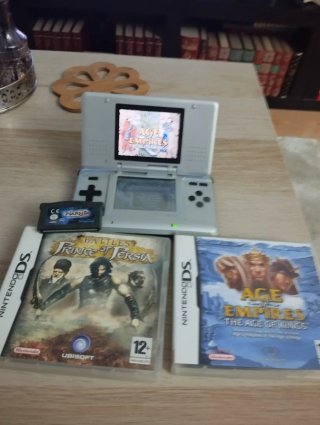 Nintendo DS Fat Negra/Blanca
