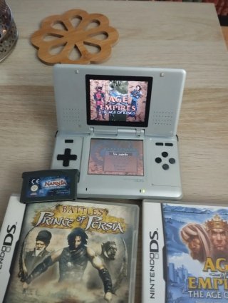 Nintendo DS Fat Negra/Blanca
