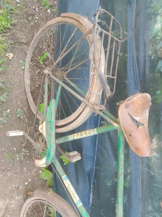 Bicicleta antigua verde. Precio a convenir