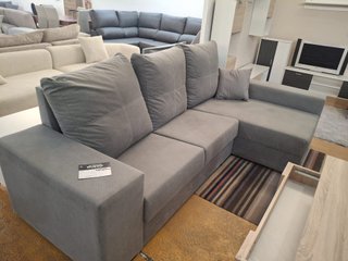 Sofá chaise longue gris tela ¡¡ULTIMA UNIDAD!!