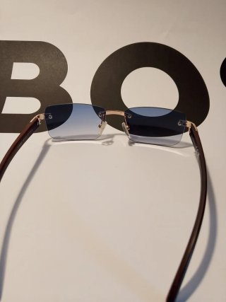 Gafas de sol vintage sin montura