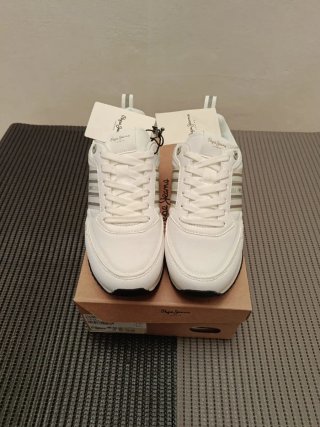 Zapatillas Pepe Jeans Blancas, Talla 38 NUEVAS