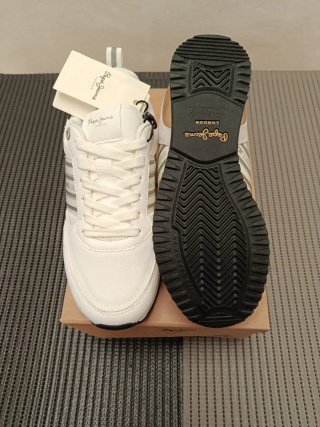 Zapatillas Pepe Jeans Blancas, Talla 38 NUEVAS