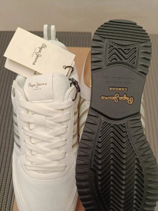 Zapatillas Pepe Jeans Blancas, Talla 38 NUEVAS