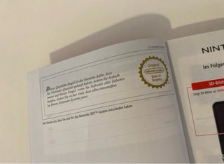 Manuale Istruzioni Nintendo 3DS Originale