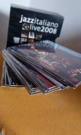 CD collezione "jazz italiano live 2008", NEW!!