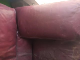 Sofá Roche Bobois 2 Plazas Piel Búfalo