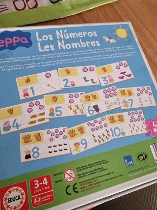 2 Puzzles Educa: Números y Letras