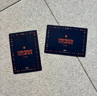 Photocards BTS Jimin Permission to Dance