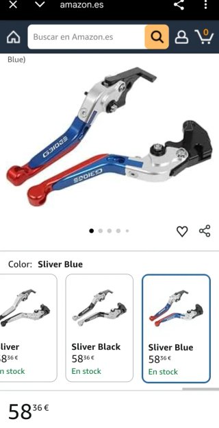 Manetas BMW G310GS