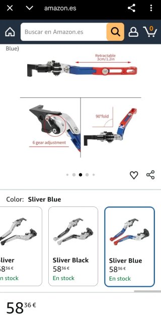 Manetas BMW G310GS