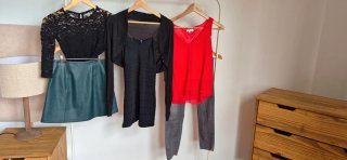 Pack 10 Prendas: Vestidos, Falda, Pantalón, Tops