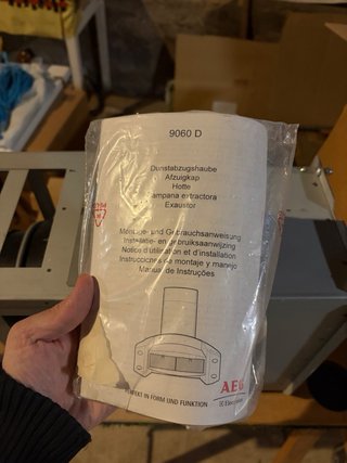 Campana extractora AEG Acero inoxidable