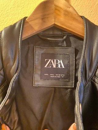 Chaqueta Zara Negra Hombre