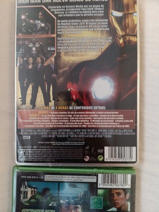Pack universo marvel coleccionista Iron Man y Hulk