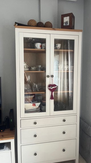 Vetrina Ikea in Legno e Vetro