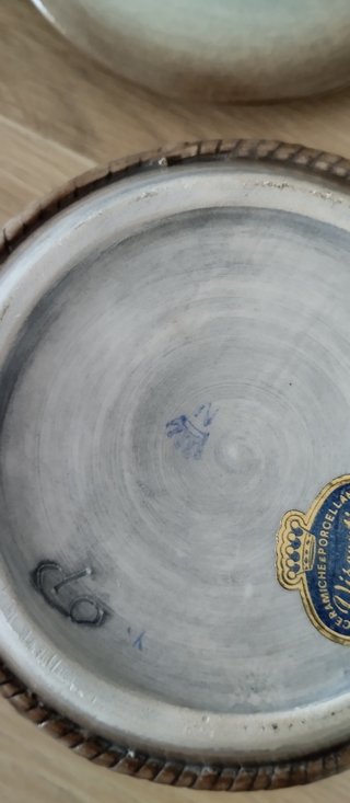 Visconti Capodimonte Ceramica Porcellana Made in I