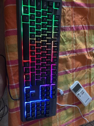 Teclado Negro Gris