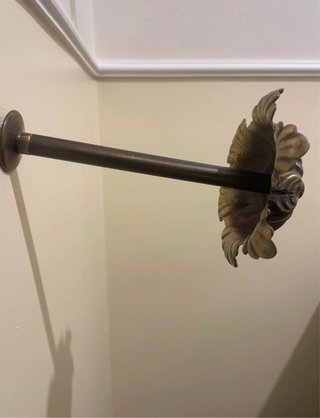 Pomolo decorativo in bronzo