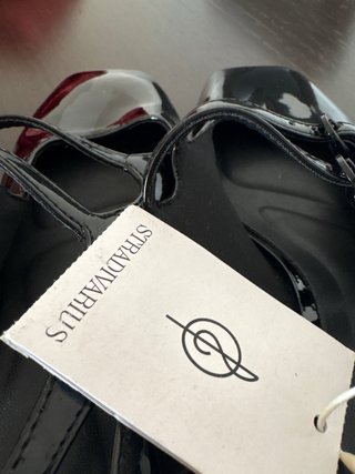 Zapatos Stradivarius Negros Tacón Bajo