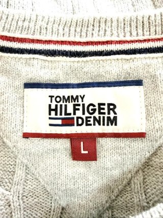 Maglione Tommy Hilfiger Uomo L Cotone Intrecciato