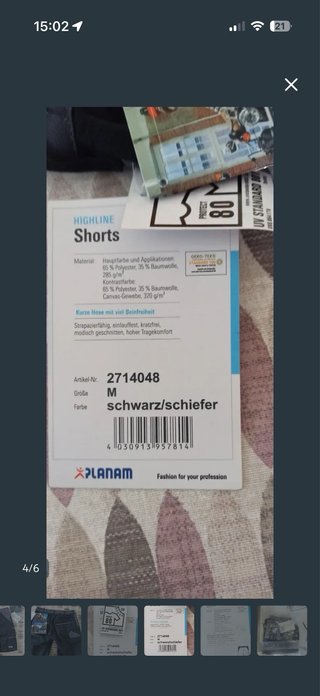 Pantalón de trabajo Talla M
