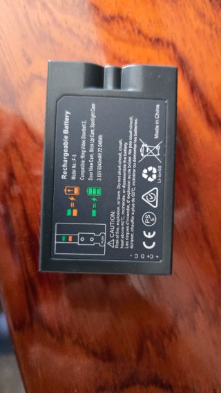 Batería Ring 6040mAh y base de carga digital C.