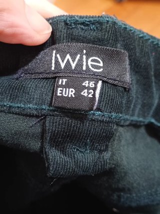 Jeans skinny in velluto