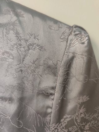 Vestido oriental mao gris - talla S