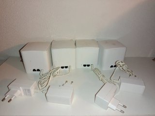 Pack 4 x Wifi Mesh Blanco