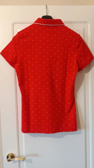 Polo Tommy Hilfiger Mujer Rojo Corazones