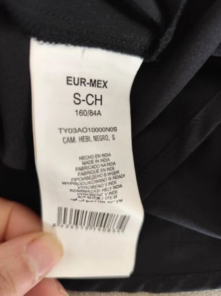 Camisa sin mangas TRUCCO negra