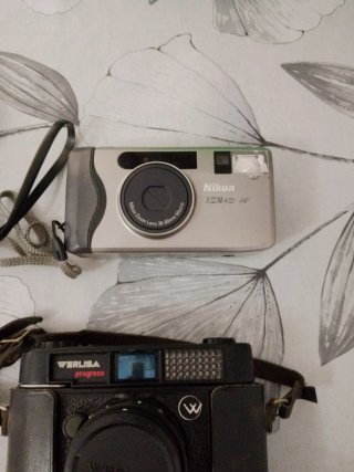 Cámaras Canon y Werlisa Vintage