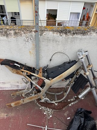 Chasis Moto Yamaha dt