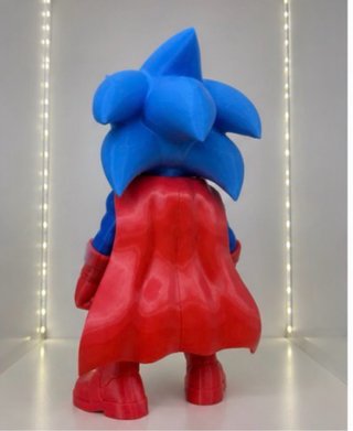 Figura Sonic-Superman SEGA