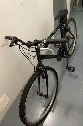 Bicicleta Negra Montaña.